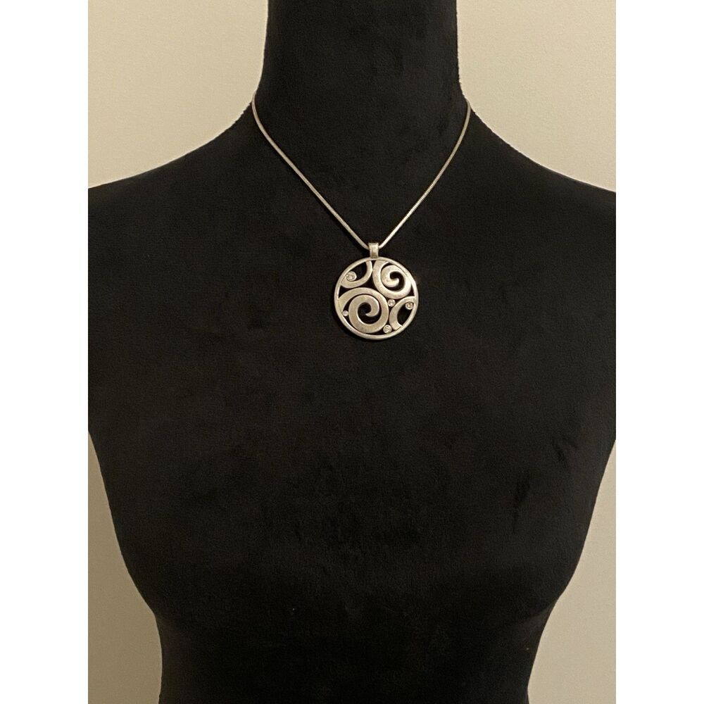 Brighton "London Groove" Swirl Pendant